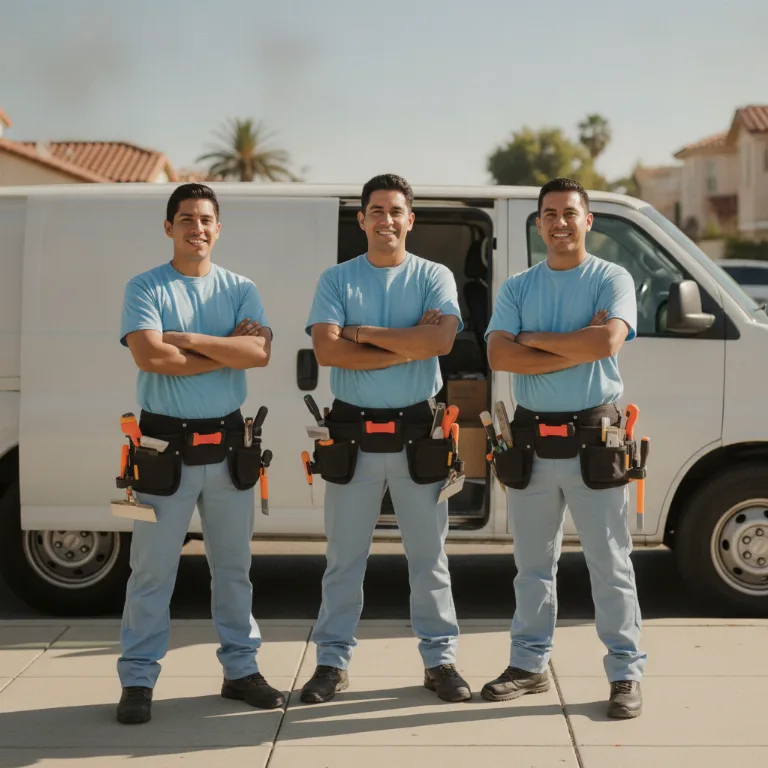 Ladrilhador equipe em Itatiba